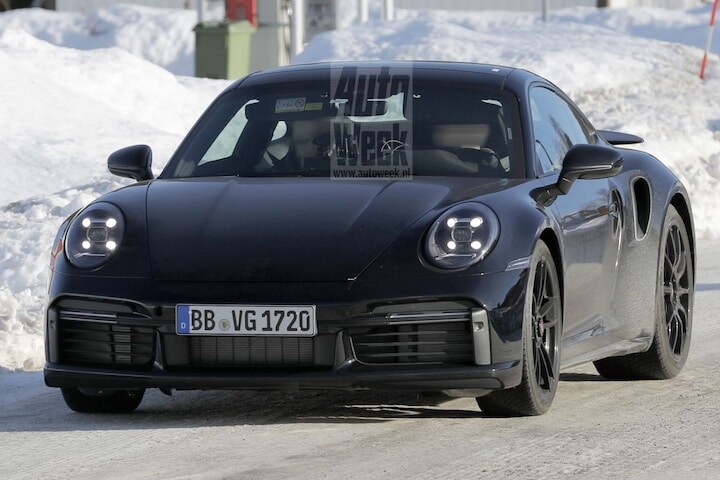 Porsche 911 spyshots