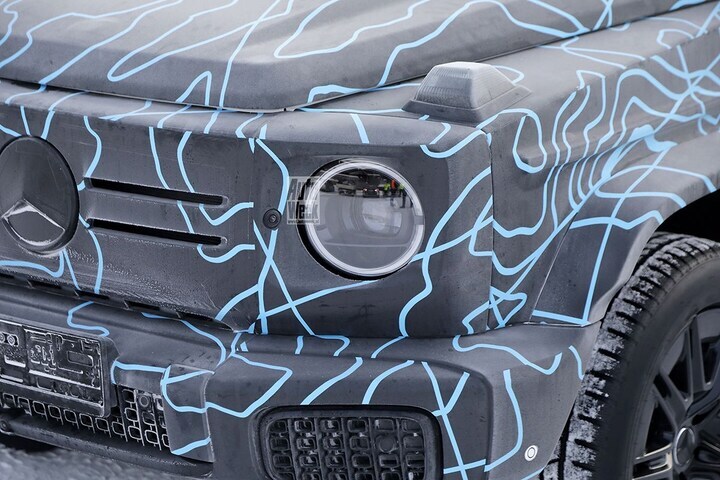 Spyshots Mercedes-Benz EQG
