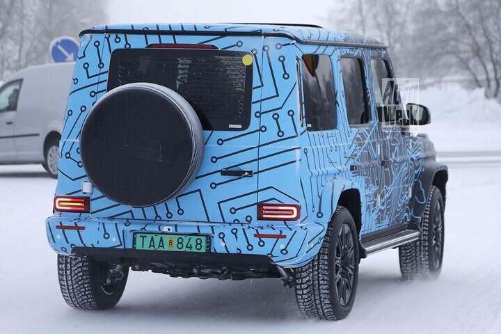 Spyshots Mercedes-Benz EQG