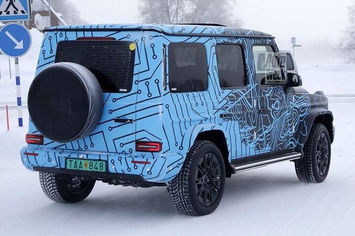 Spyshots Mercedes-Benz EQG