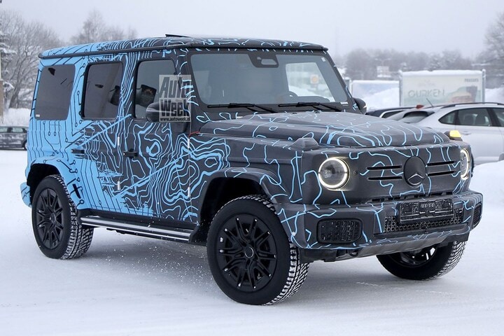 Spyshots Mercedes-Benz EQG