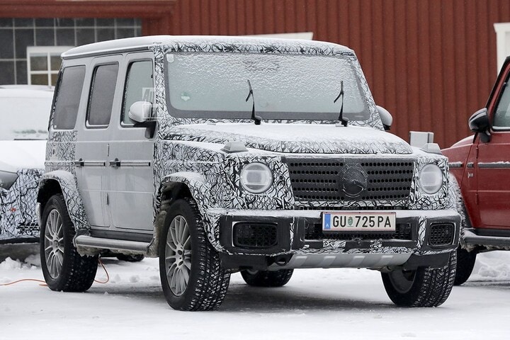 Spyshots Mercedes-Benz EQG
