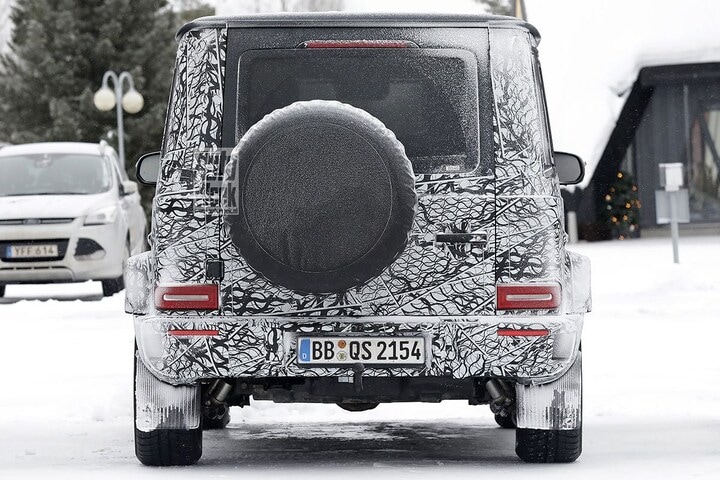 Spyshots Mercedes-Benz EQG
