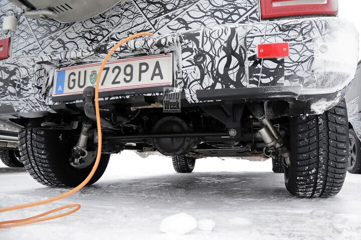 Spyshots Mercedes-Benz EQG