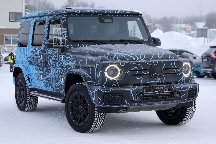 Spyshots Mercedes-Benz EQG