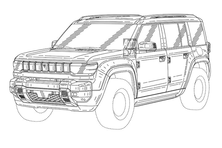 Jeep Recon patent Europa