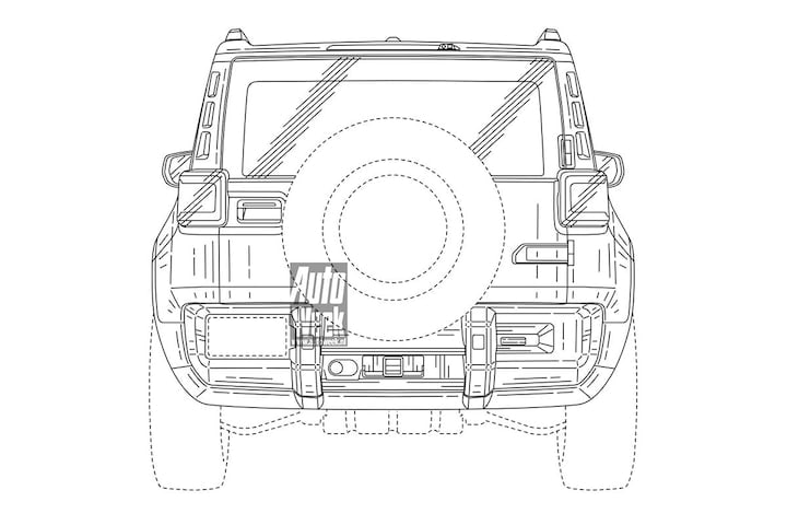 Jeep Recon patent Europa