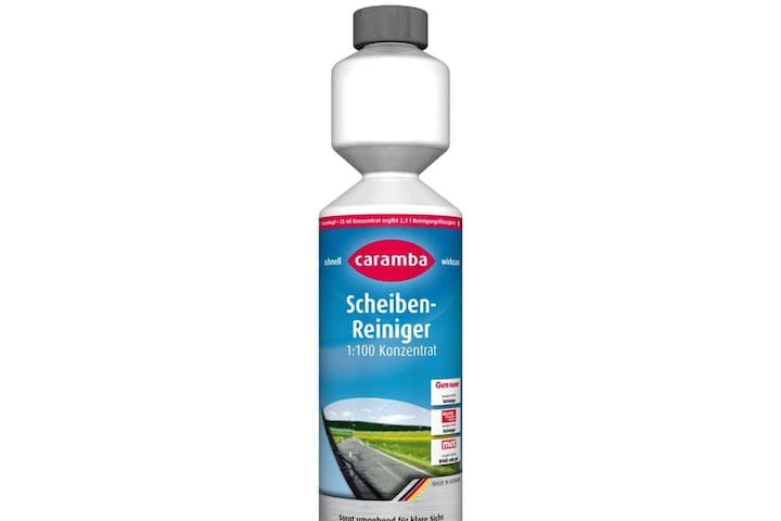 Ruitenwisservloeistof concentraten zomer Caramba