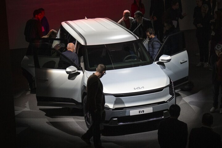 Kia EV9 achtergrond