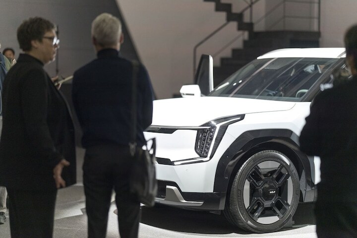 Kia EV9 achtergrond