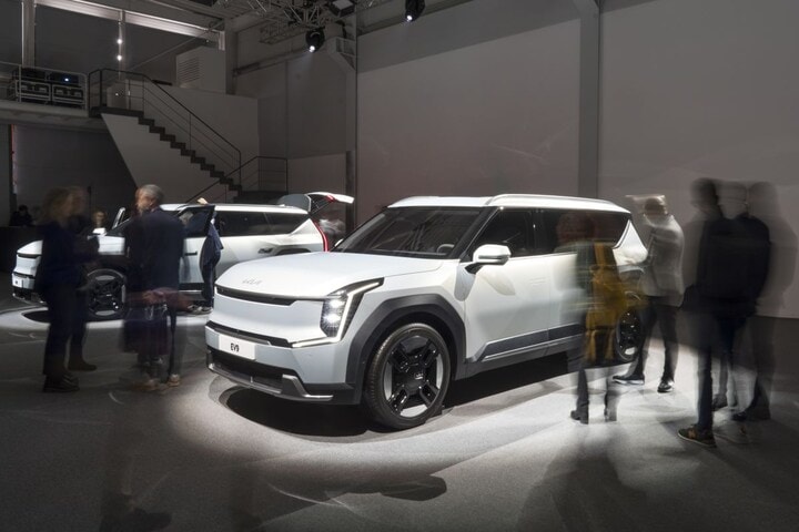 Kia EV9 achtergrond