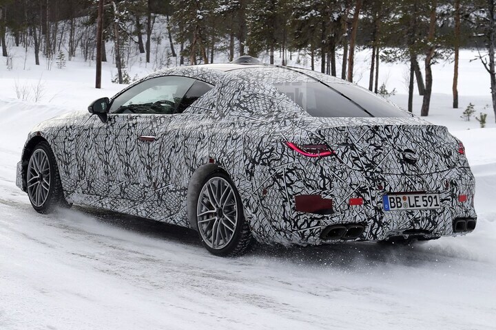 Mercedes-AMG CLE 63 spyshots