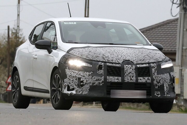 Spyshots Renault Clio facelift
