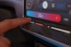 Volkswagen ID7 aircobediening verlichte sliders