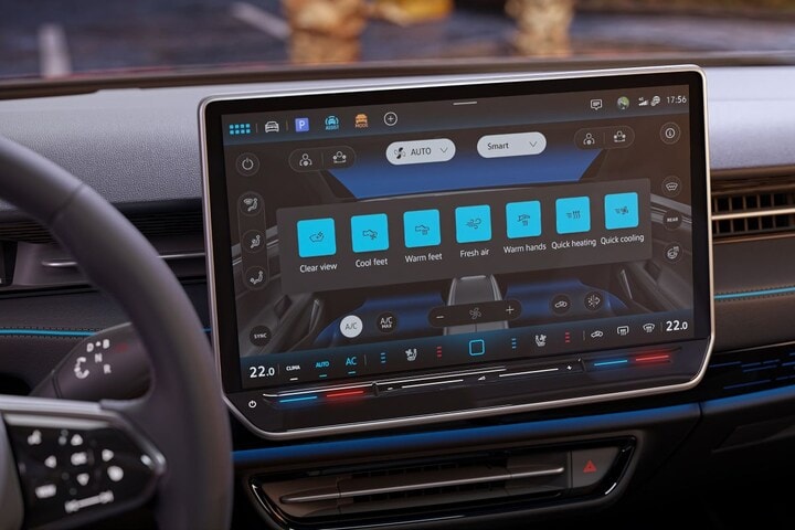 Volkswagen ID7 multimediascherm