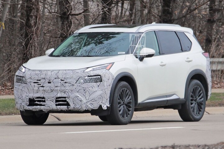 Spyshots Nissan X-Trail facelift