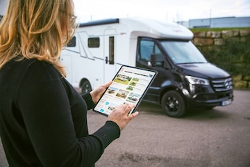 Wifi-router in camper - openingsbeeld