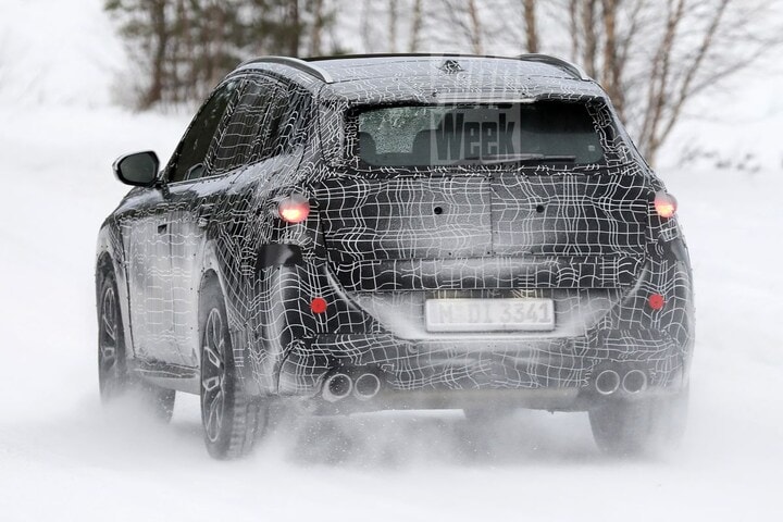 BMW X3 spyshots