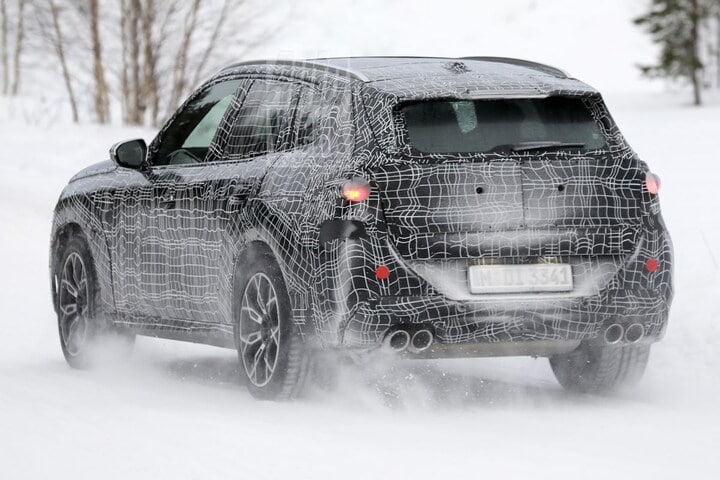 BMW X3 spyshots
