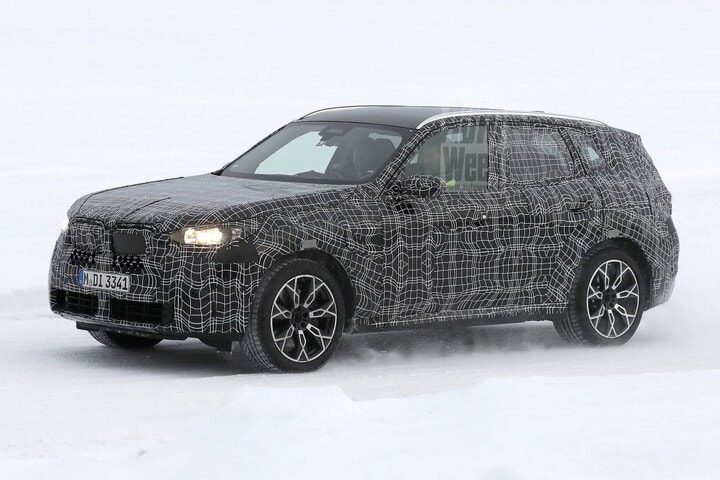 BMW X3 spyshots