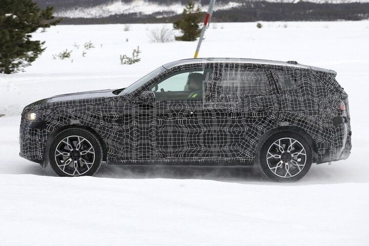 BMW X3 spyshots