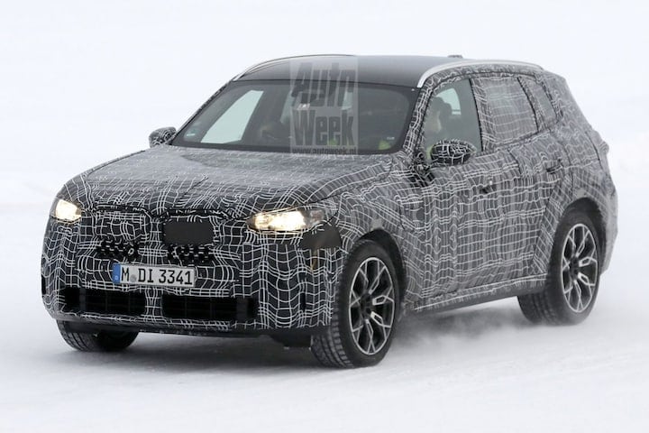 BMW X3 spyshots
