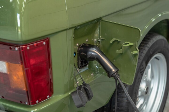 Inverted elektrische Range Rover Classic