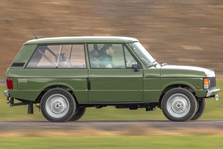 Inverted elektrische Range Rover Classic