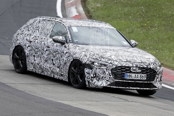 Audi A5 Spyshots