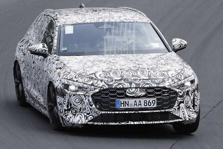Audi A5 Spyshots
