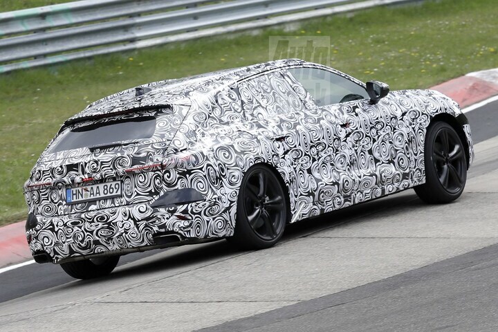 Audi A5 Spyshots