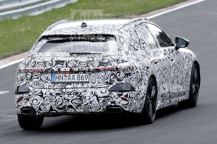 Audi A5 Spyshots