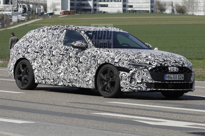 Audi A5 Spyshots