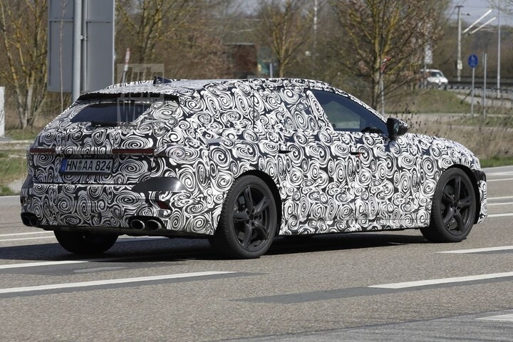 Audi A5 Spyshots