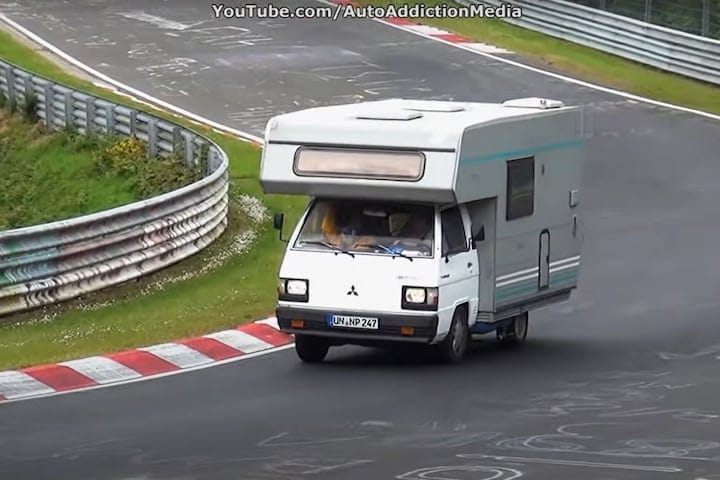 Camper op Nürburgring