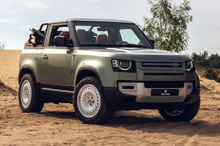 Land Rover Defender Valiance Convertible Heritage Customs