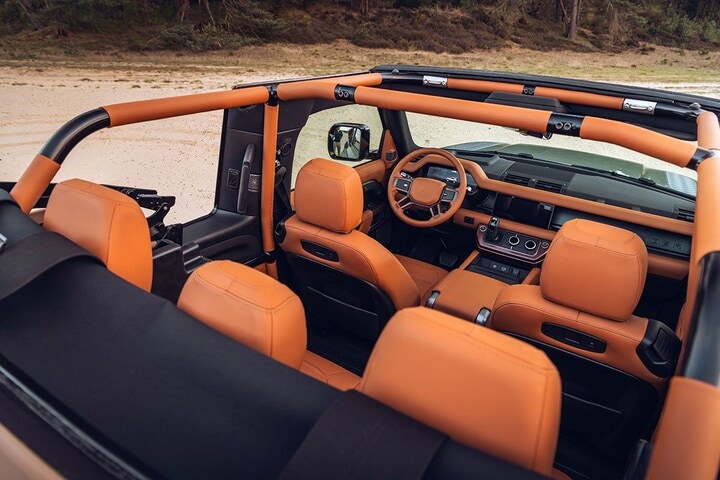 Land Rover Defender Valiance Convertible Heritage Customs