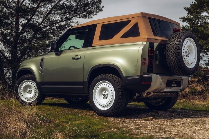 Land Rover Defender Valiance Convertible Heritage Customs