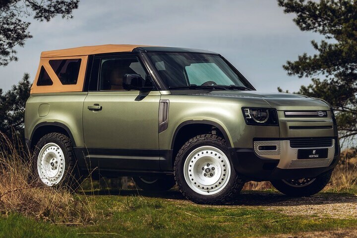 Land Rover Defender Valiance Convertible Heritage Customs