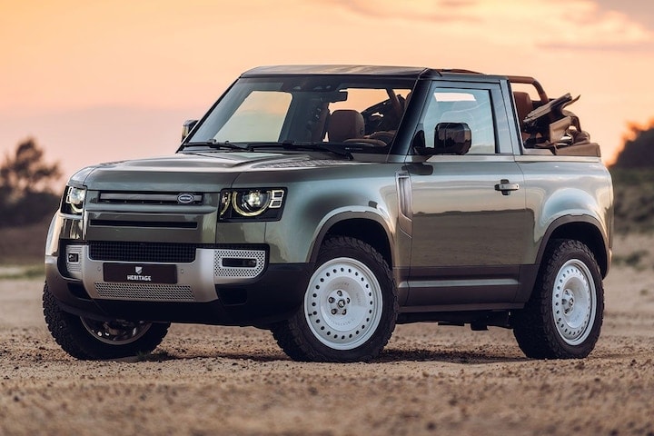 Land Rover Defender Valiance Convertible Heritage Customs