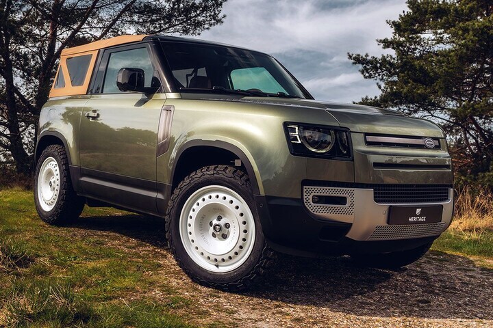 Land Rover Defender Valiance Convertible Heritage Customs