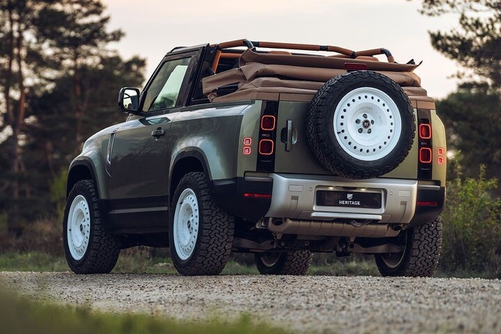 Land Rover Defender Valiance Convertible Heritage Customs
