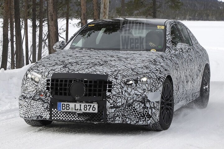 Mercedes-AMG E-klasse spyshots