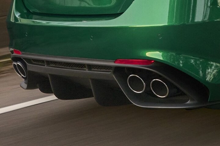Alfa Romeo Giulia uitlaat