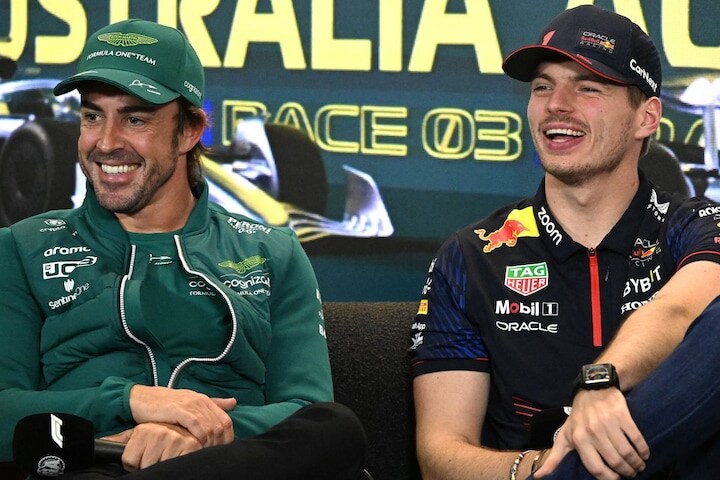 Fernando Alonso Max Verstappen F1 (ANP)