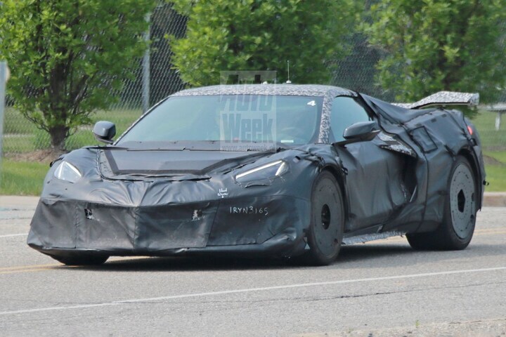 Chevrolet Corvette ZR1 Spyshots