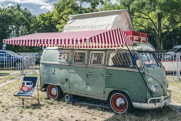 Camper VW T1 camper luifel camping