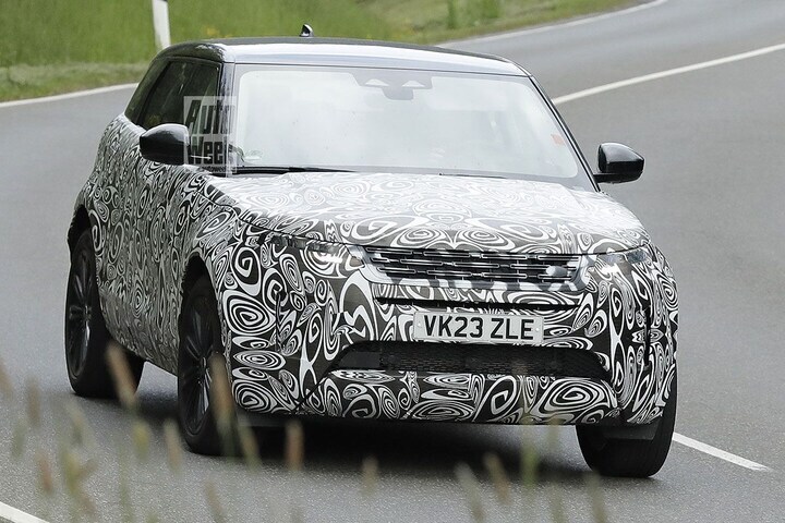 Spyshots Range Rover Evoque facelift