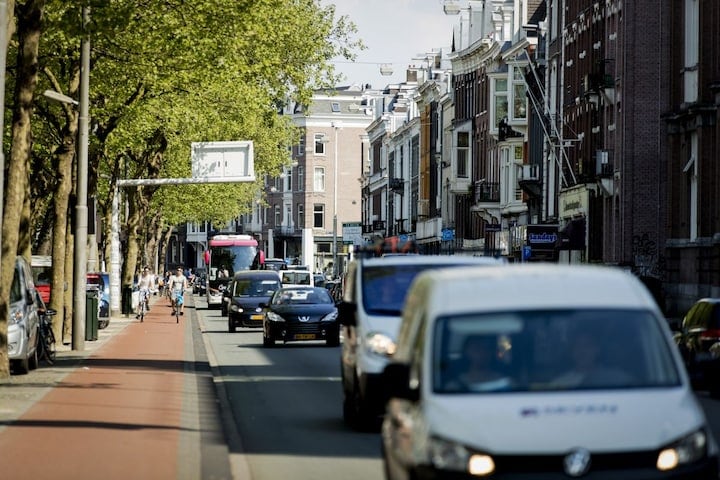 Verkeer Amsterdam (ANP)