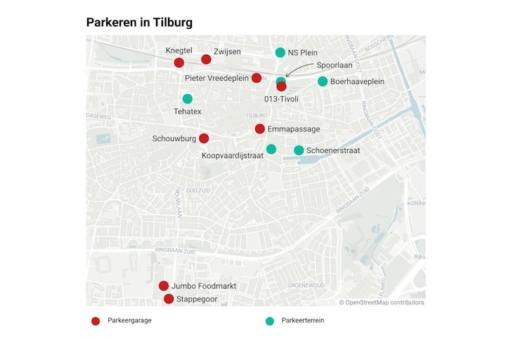 Parkeren in Tilburg